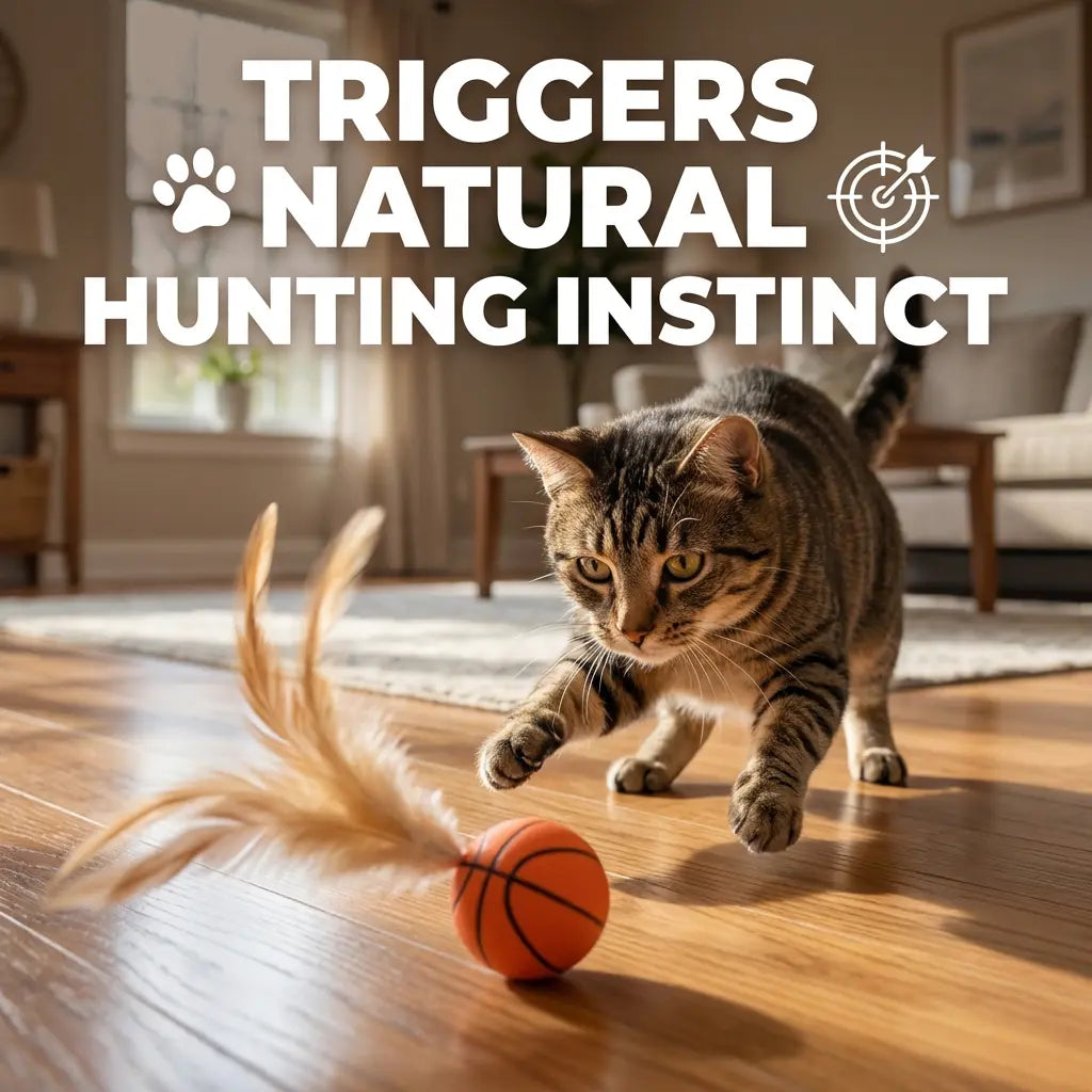 Unleash the Fun with Our Interactive Cat Toy Bouncy Balls - Buy 4 Get 2 Free! Perfect for Indoor Play and Boredom Relief for Kittens and Adult Cats!