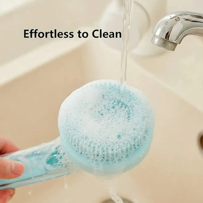 2025 New 2 in 1 Pet Bath and Grooming Brush Is a Pet Tool with Built in Shampoo Dispenser for Easy Bathing a Soft Massage Tool for Long or Short Haired Dogs and Cats Ideal for Shower
