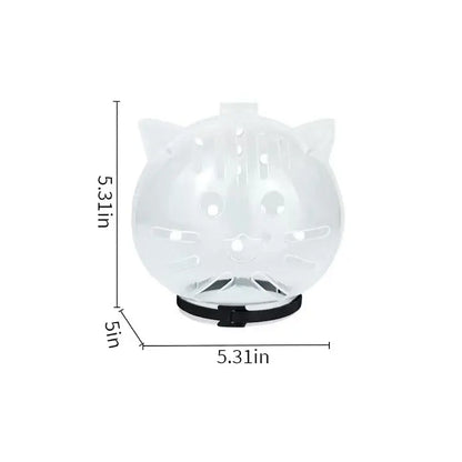 Transform Your Cat's Grooming Experience with the Bite-Proof Space Cat Helmet - Ultimate Comfort and Safety for Bathing & Nail Trimming!