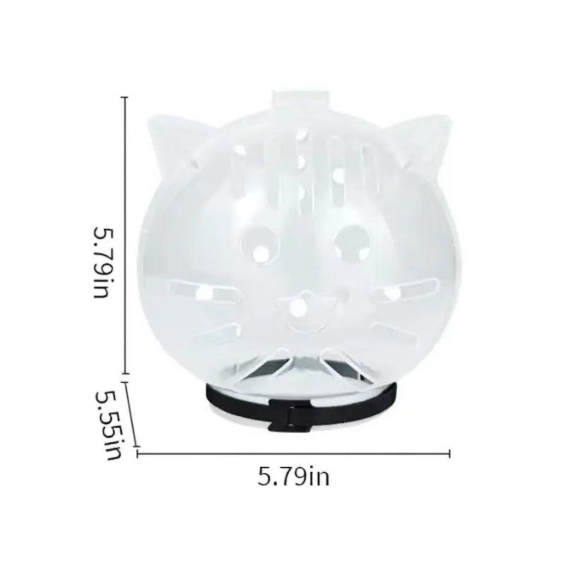 Transform Your Cat's Grooming Experience with the Bite-Proof Space Cat Helmet - Ultimate Comfort and Safety for Bathing & Nail Trimming!